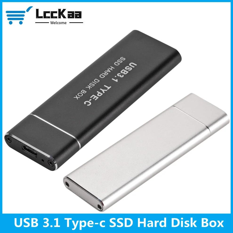 USB 3.1 to M.2 NGFF SSD  ϵ ũ ڽ, CŸ  ī ܺ Ŭ ̽, m2 SATA SSD 2230, 2242, 2260/2280